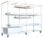 Botanicare - 2X8  Rolling 2 Tier Garden System (707112)